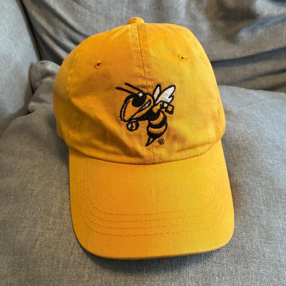 Vintage Signatures Georgia Tech Hat Mens OSFA Gold Yellow Jackets Buzz Cap